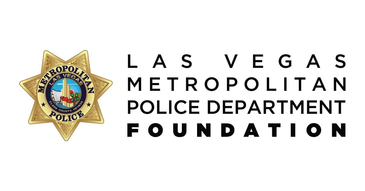 Las Vegas Metropolitan Police Department - LVMPD Badge over White