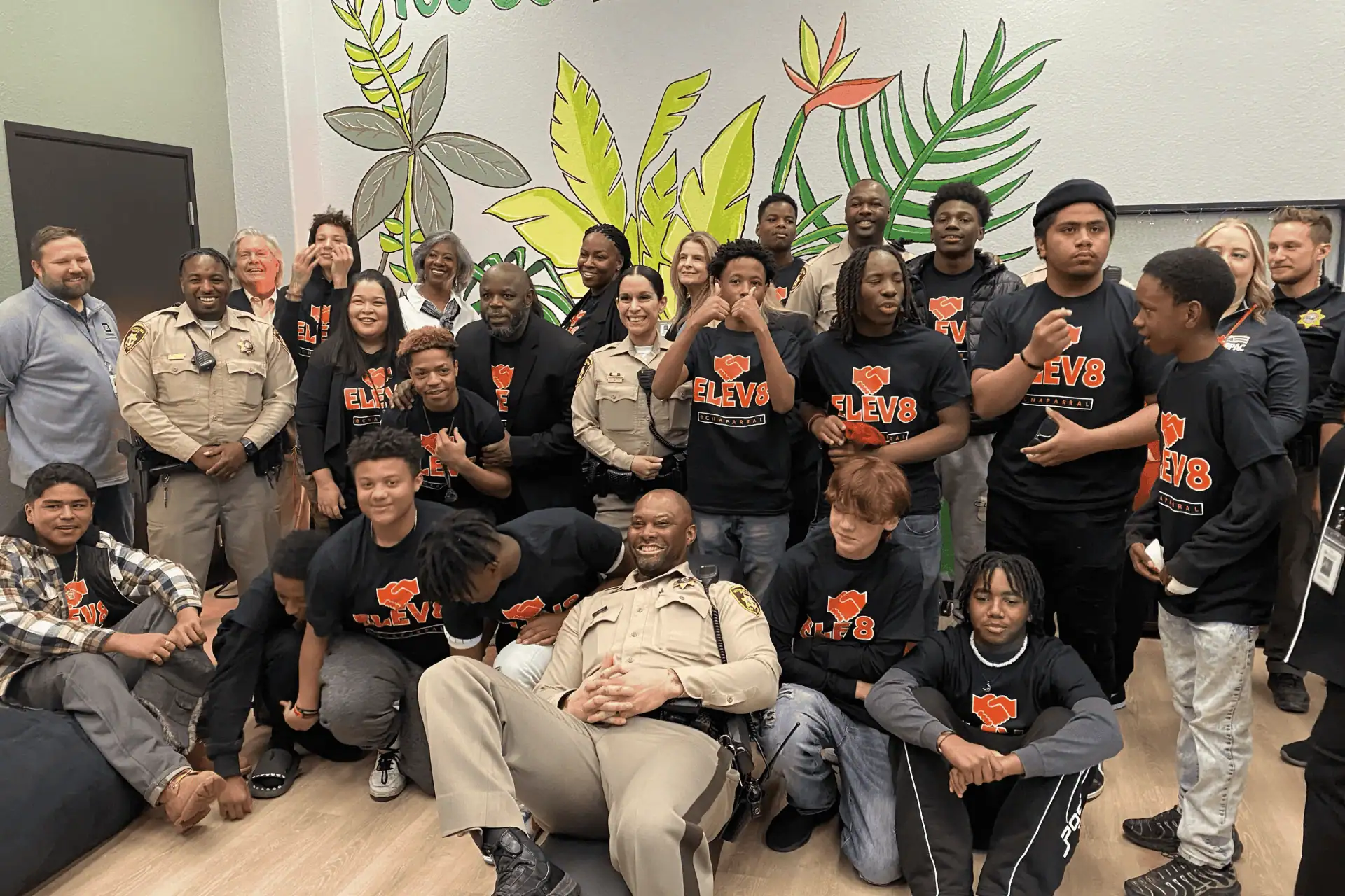 Cultivating Success: LVMPD Foundation Grows Mentorship with Hydroponics Program at Chaparral High School