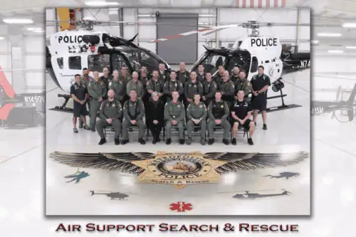 LVMPD Air Support / Search & Rescue to be honored at Hidden Heroes Black & White Gala