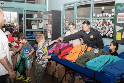 LVMPD Foundation Starts Back-to-School Preparations