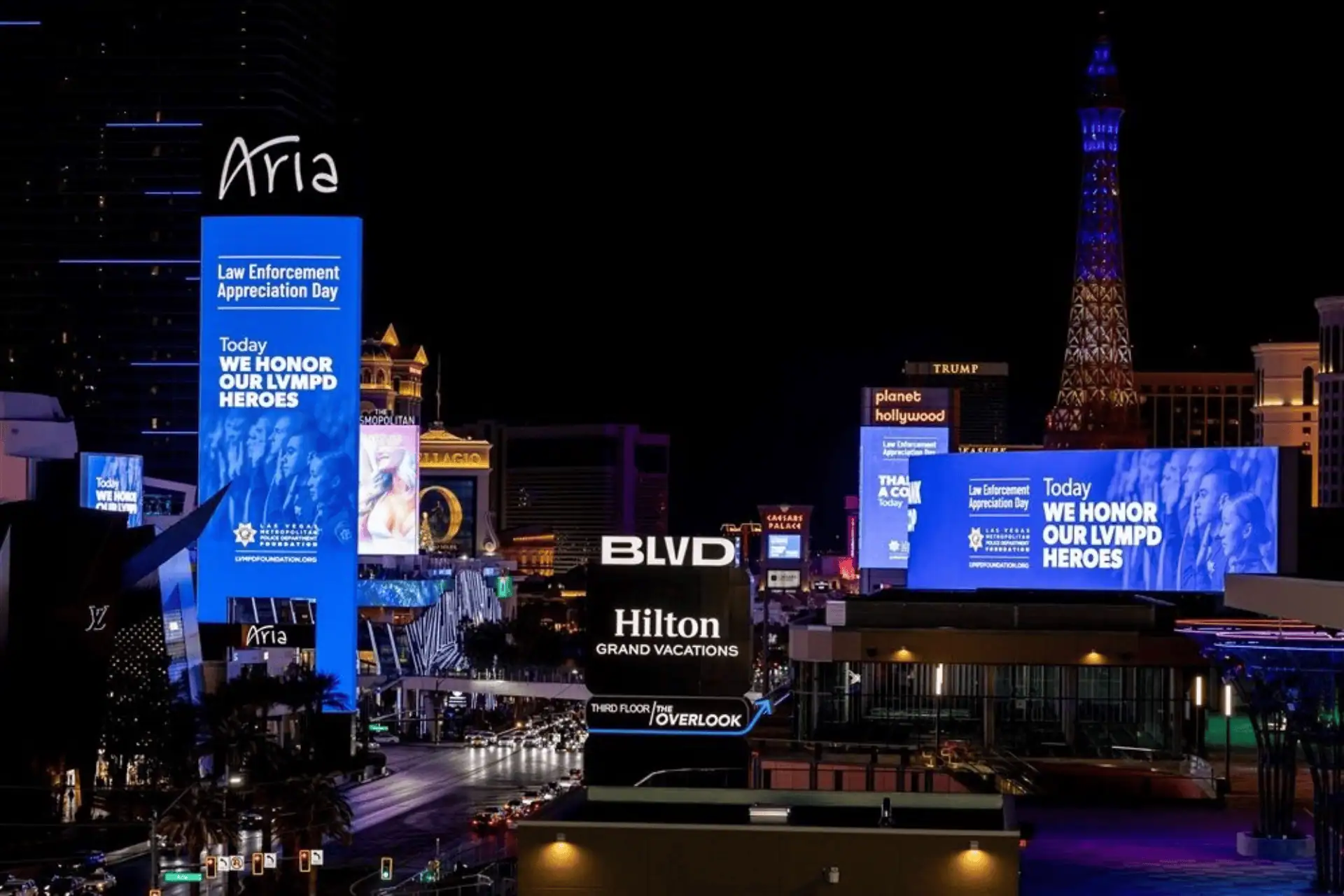 Lighting Up Las Vegas: Celebrating Law Enforcement Appreciation Day