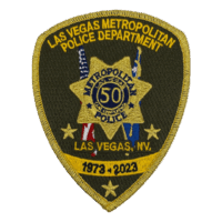 50th Anniversary Gold Thread Patch - Image 1