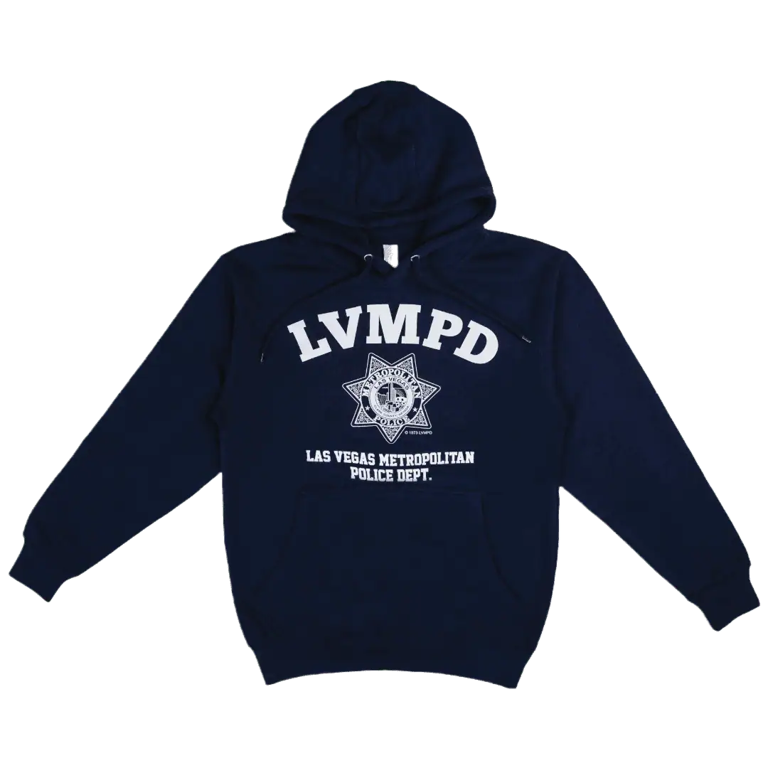 LVMPD Navy Pullover Hoodie - Featured Image