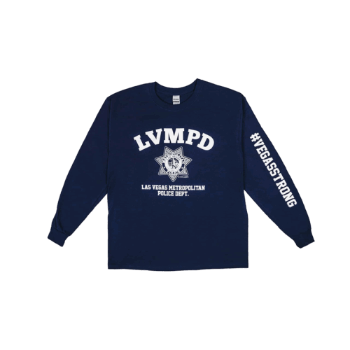 LVMPD Navy Long Sleeve Shirt