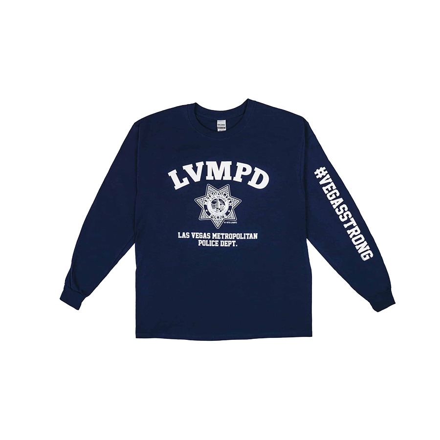 LVMPD Navy Long Sleeve Shirt - Featured Image