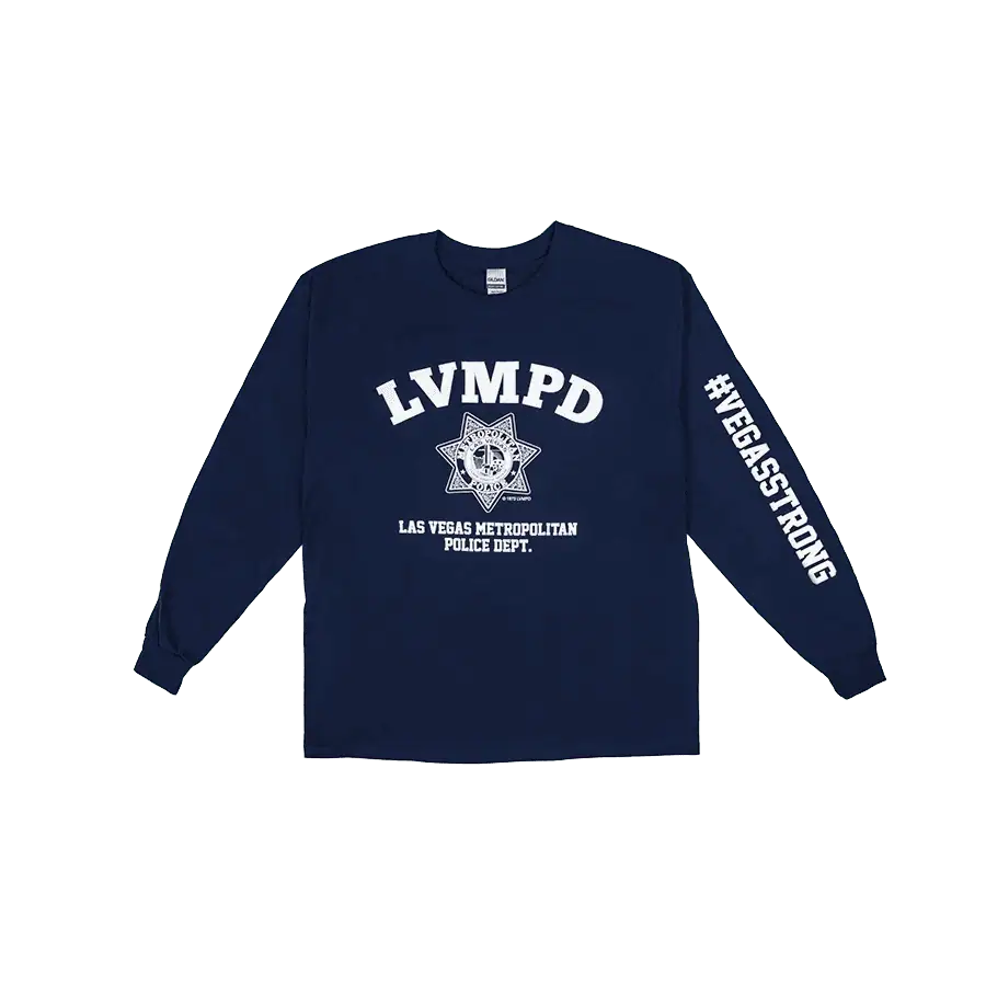 LVMPD Navy Long Sleeve Shirt - Featured Image