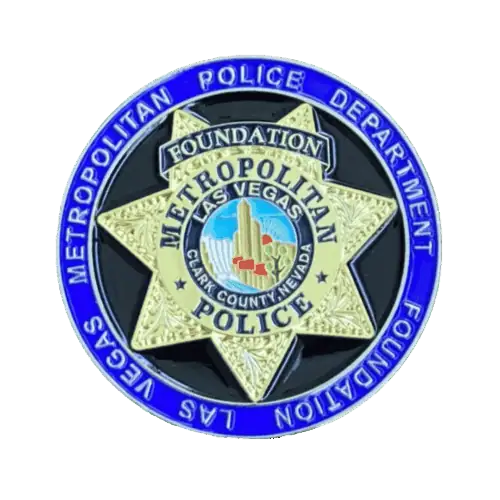 LVMPD Foundation Challenge Coin