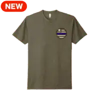 LVMPD Short Sleeve Shirt - New Print (Green) - Image 1
