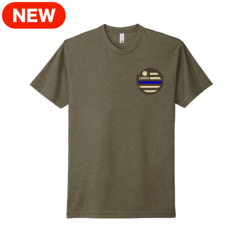 LVMPD Short Sleeve Shirt - New Print (Green)