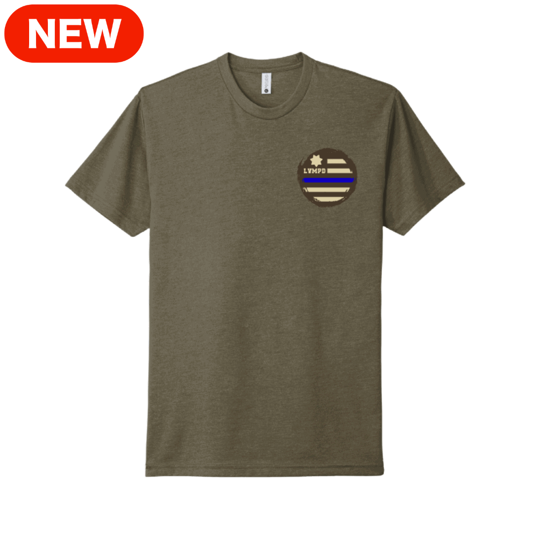 LVMPD Short Sleeve Shirt - New Print (Green) - Featured Image