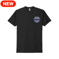 LVMPD Short Sleeve Shirt - New Print (Black) - Image 1
