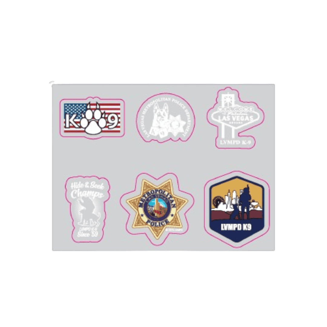 K-9 Stickers - Featured Image