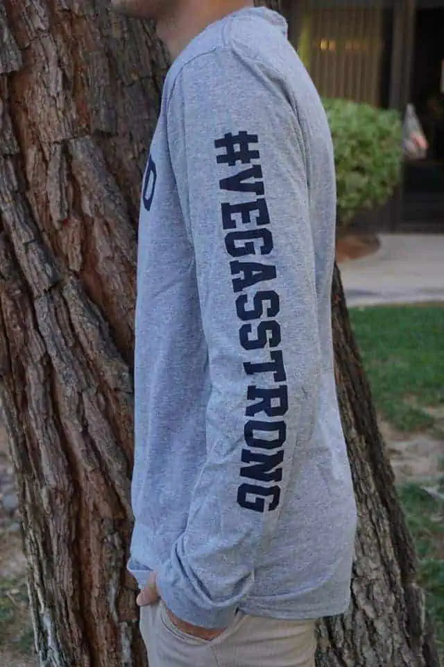 LVMPD Grey Long Sleeve Shirt - Image 3