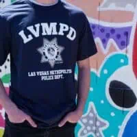LVMPD Navy Short Sleeve Shirt (now in Youth sizes) - Image 2