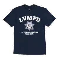 LVMPD Navy Short Sleeve Shirt (now in Youth sizes) - Image 1