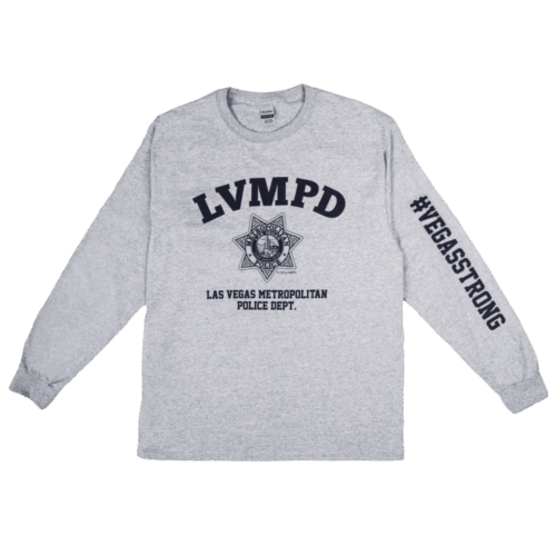 LVMPD Grey Long Sleeve Shirt