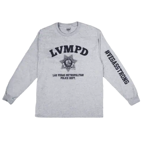 LVMPD Grey Long Sleeve Shirt