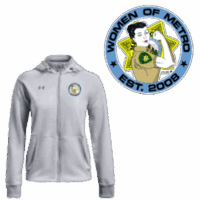 Women of Metro Storm Fleece Full Zipped Hoodie - Image 3