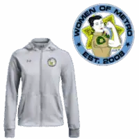Women of Metro Storm Fleece Full Zipped Hoodie - Image 3