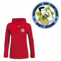 Women of Metro Fleece Hoodie - Image 2