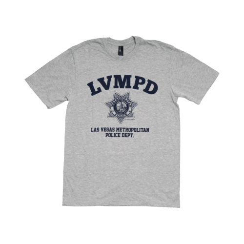 LVMPD Grey Short Sleeve Shirt (now in Youth sizes)