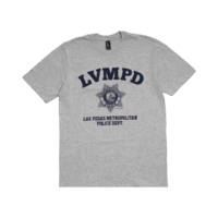 LVMPD Grey Short Sleeve Shirt (now in Youth sizes) - Image 3