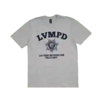 LVMPD Grey Short Sleeve Shirt (now in Youth sizes) - Image 3