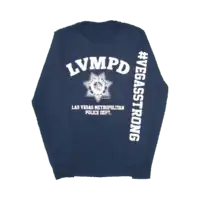 LVMPD Navy Long Sleeve Shirt - Image 2
