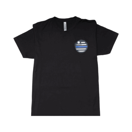 LVMPD Short Sleeve Shirt - New Print (Black)