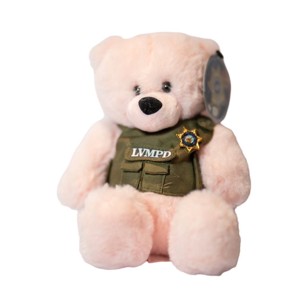 Pink Tactical Bear Plush - Featured Image