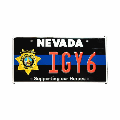 Souvenir License Plate
