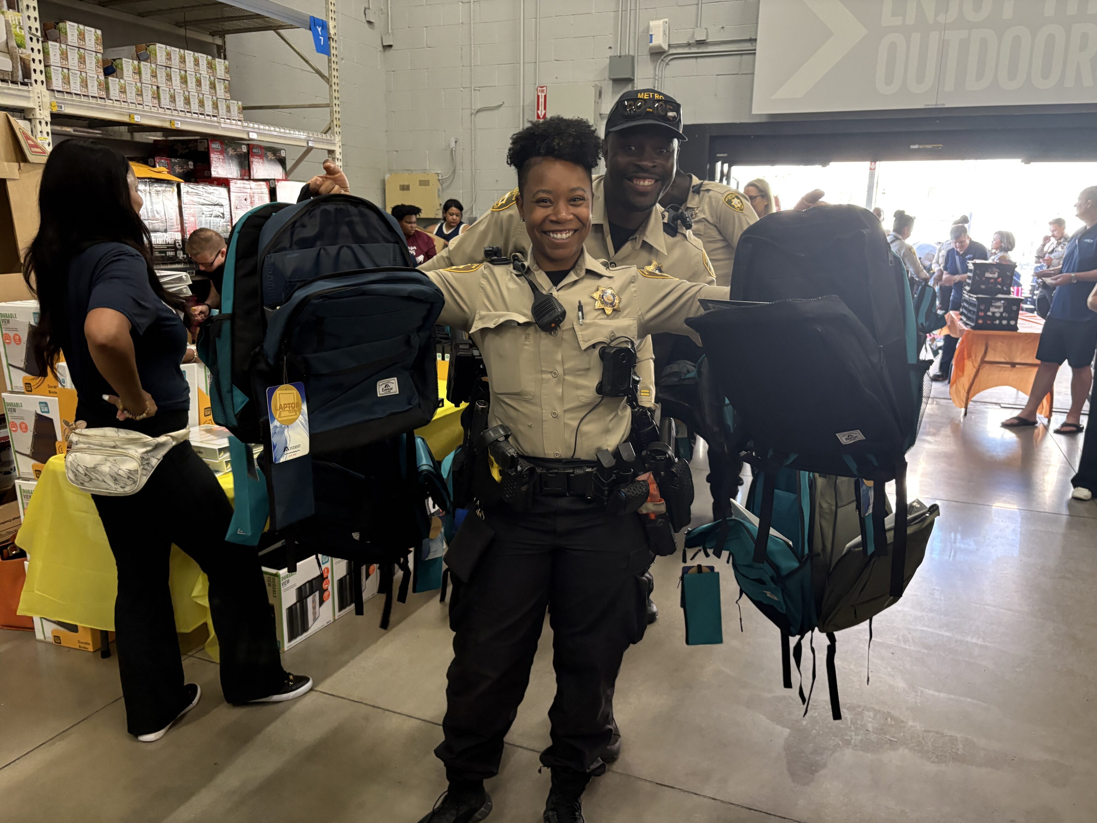 Building a Stronger Start: LVMPD Foundation to Assemble 1,000 Backpacks for Local Students