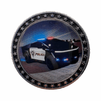 LVMPD Tesla Cybertruck Challenge Coin - Image 1