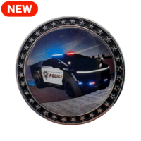 LVMPD Tesla Cybertruck Challenge Coin - Image 1