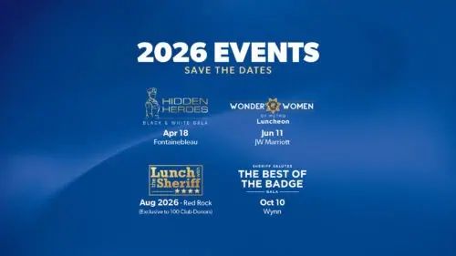 LVMPD Foundation Announces 2026 Signature Events