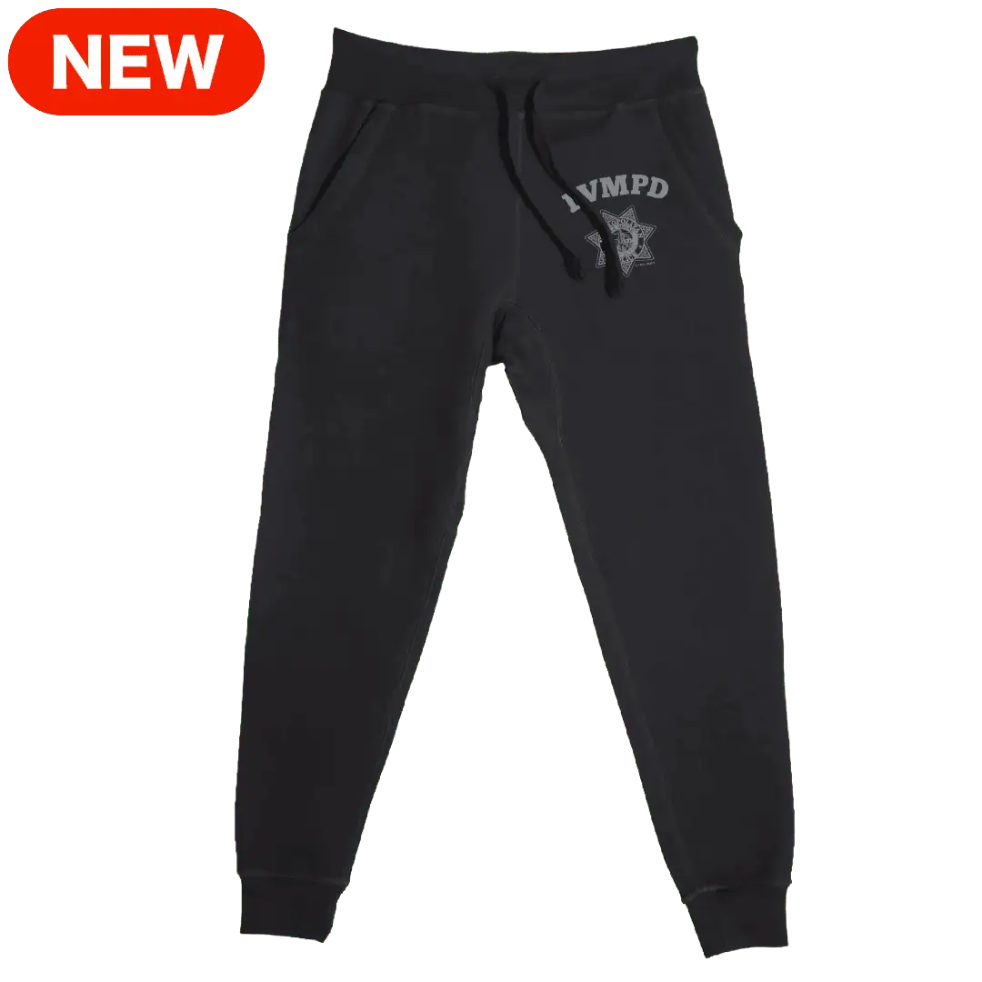 LVMPD Black Sweatpants - Featured Image