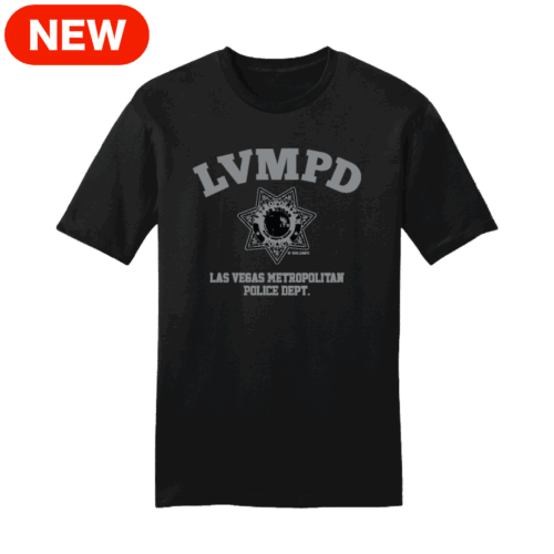 LVMPD Black Short Sleeve Shirt