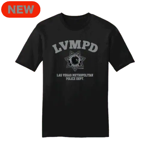LVMPD Black Short Sleeve Shirt