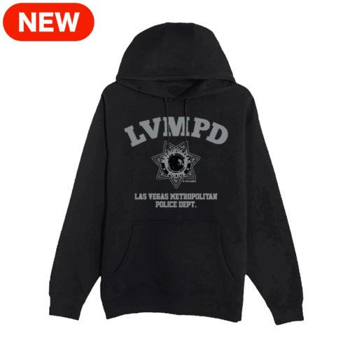 LVMPD Black Pullover Hoodie