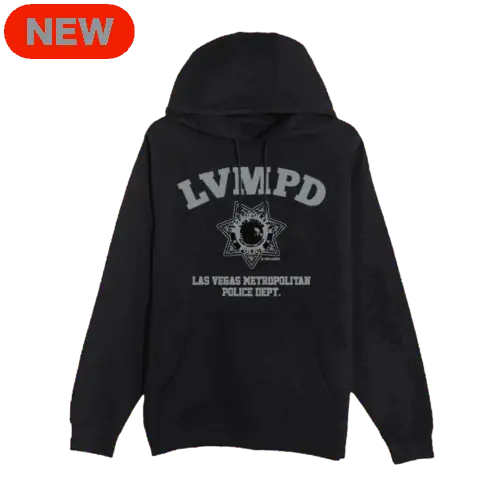 LVMPD Black Pullover Hoodie