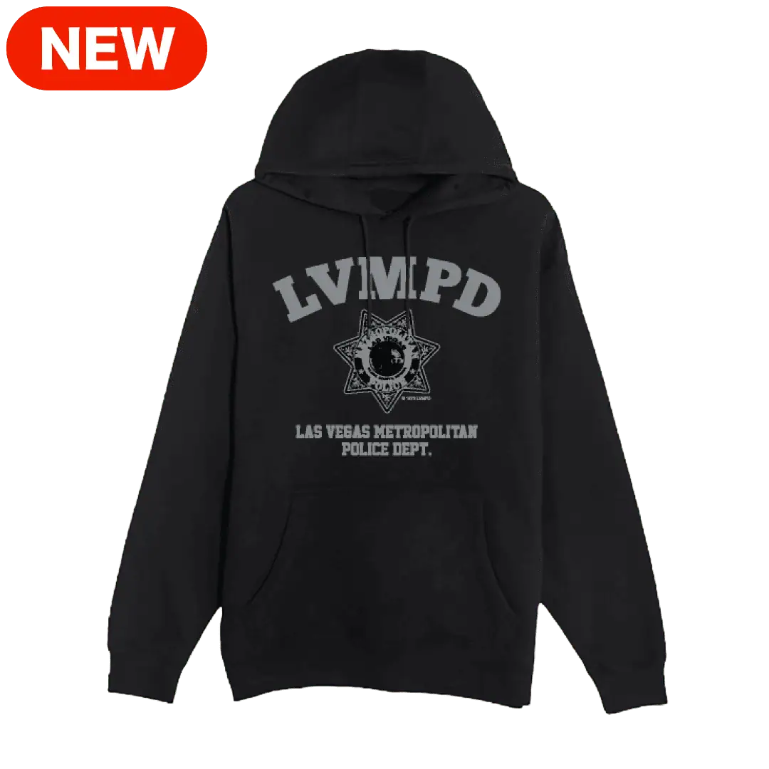 LVMPD Black Pullover Hoodie - Featured Image