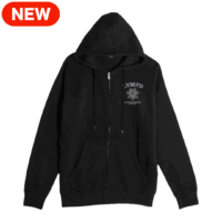 LVMPD Black Full Zip Hoodie - Image 1