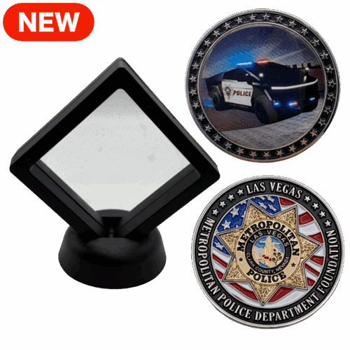 LVMPD Cybertruck Challenge Coin Bundle