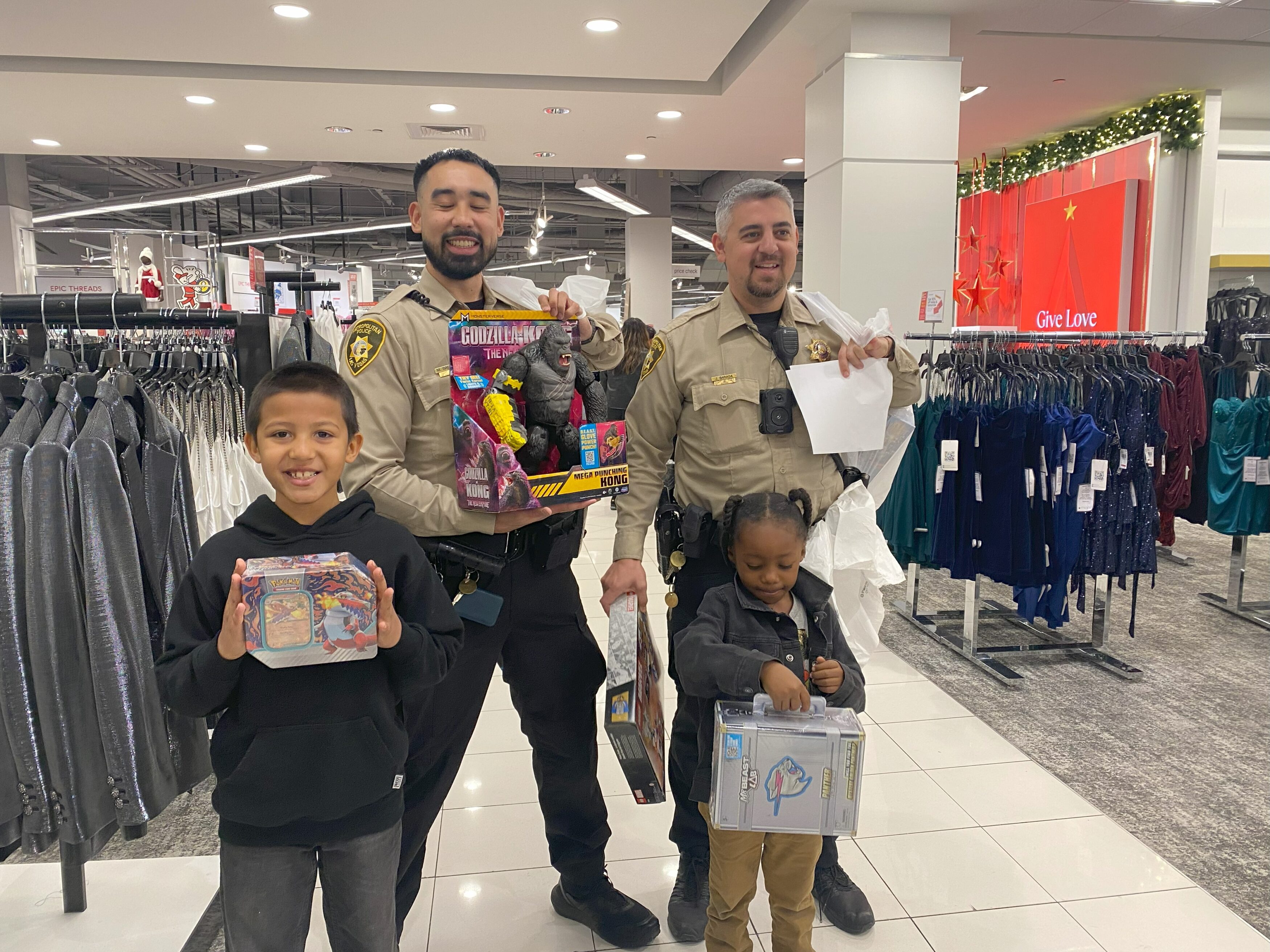 Santa Cops 2025: Officers Bring Holiday Joy to 77 Local Youth