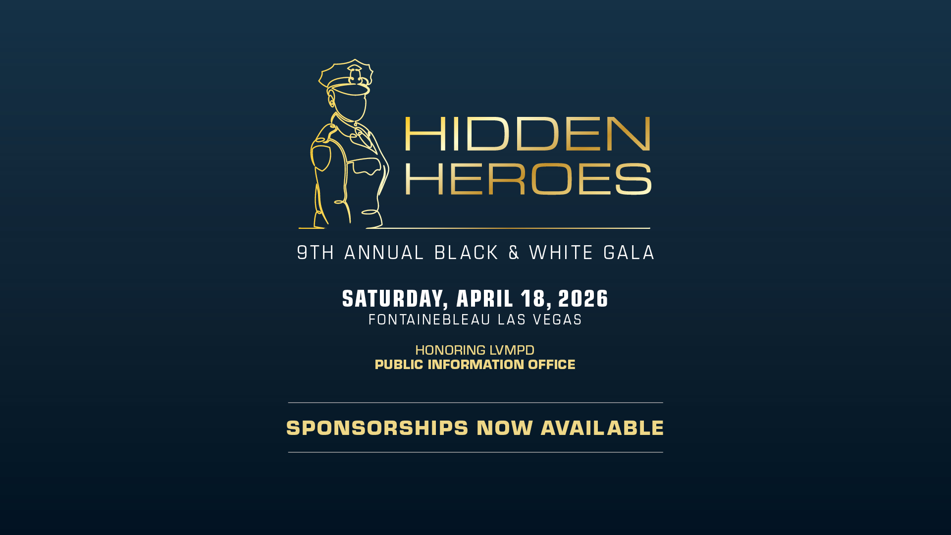 Hidden Heroes Black & White Gala