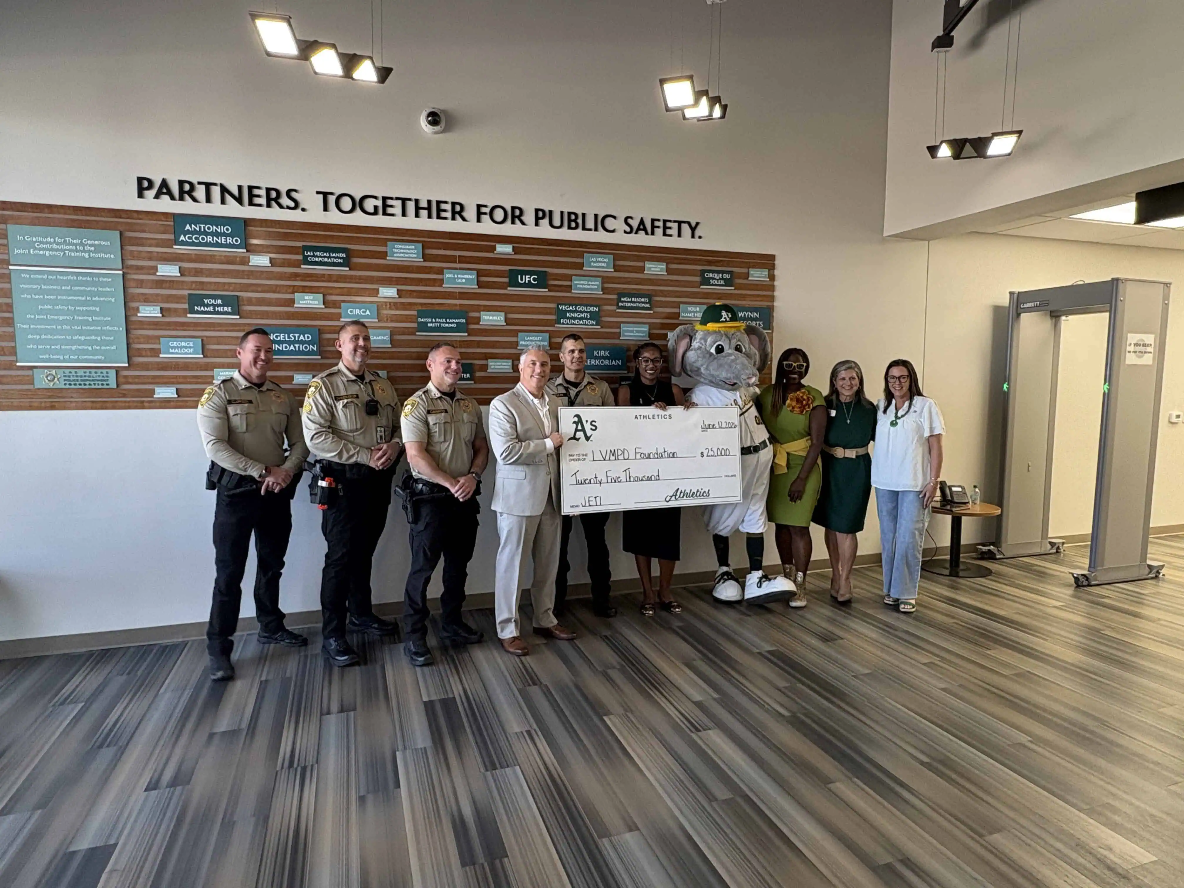 Las Vegas Athletics Invest in Training at JETI
