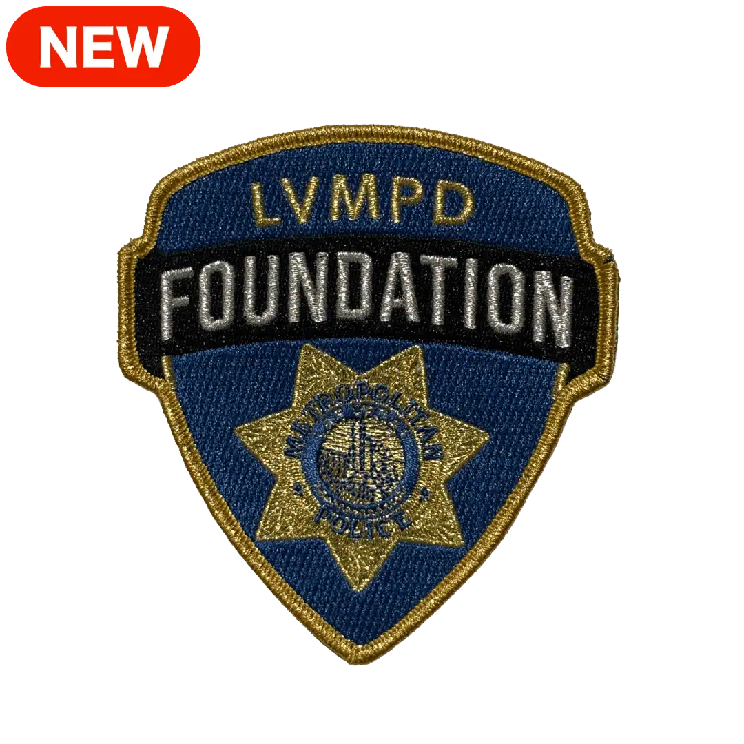 LVMPD Foundation Embroidered Patch - Featured Image