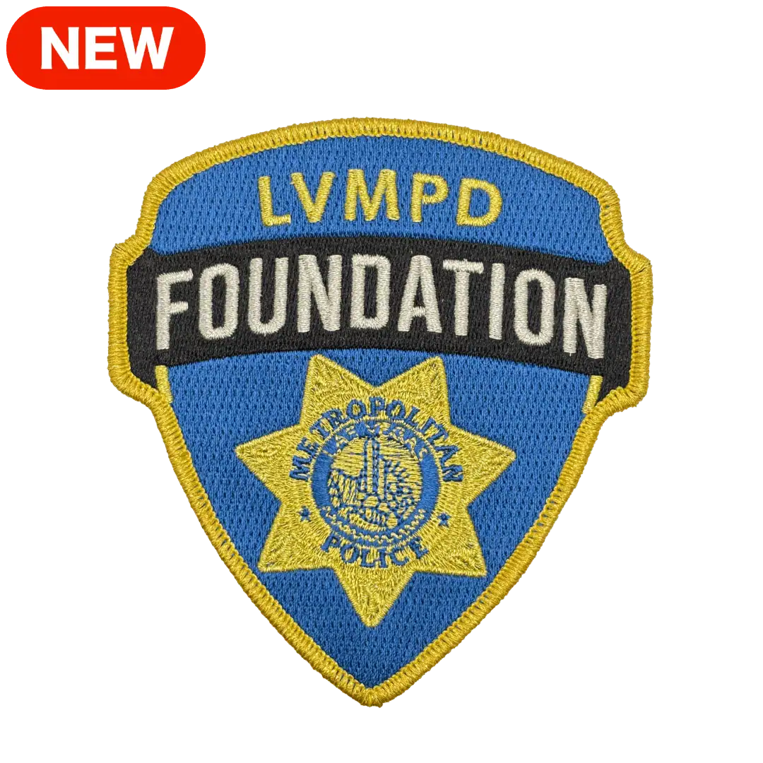 LVMPD Foundation Embroidered Patch - Featured Image