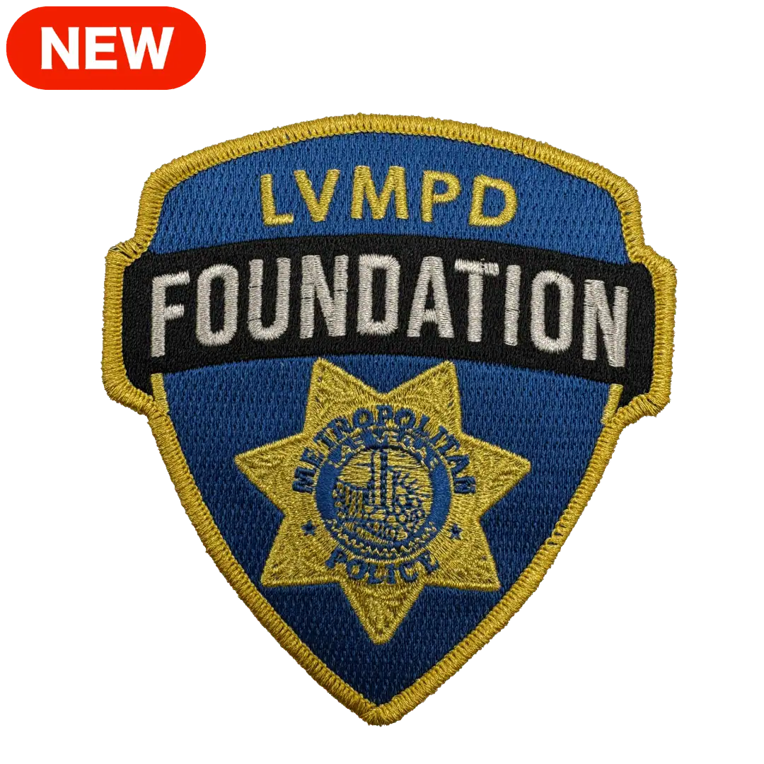 LVMPD Foundation Embroidered Patch - Featured Image