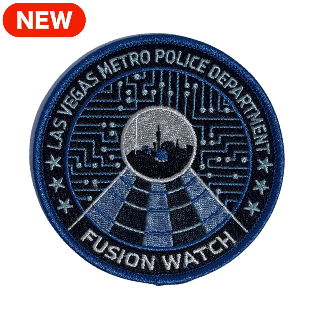 LVMPD Fusion Watch Embroidered Patch - Featured Image